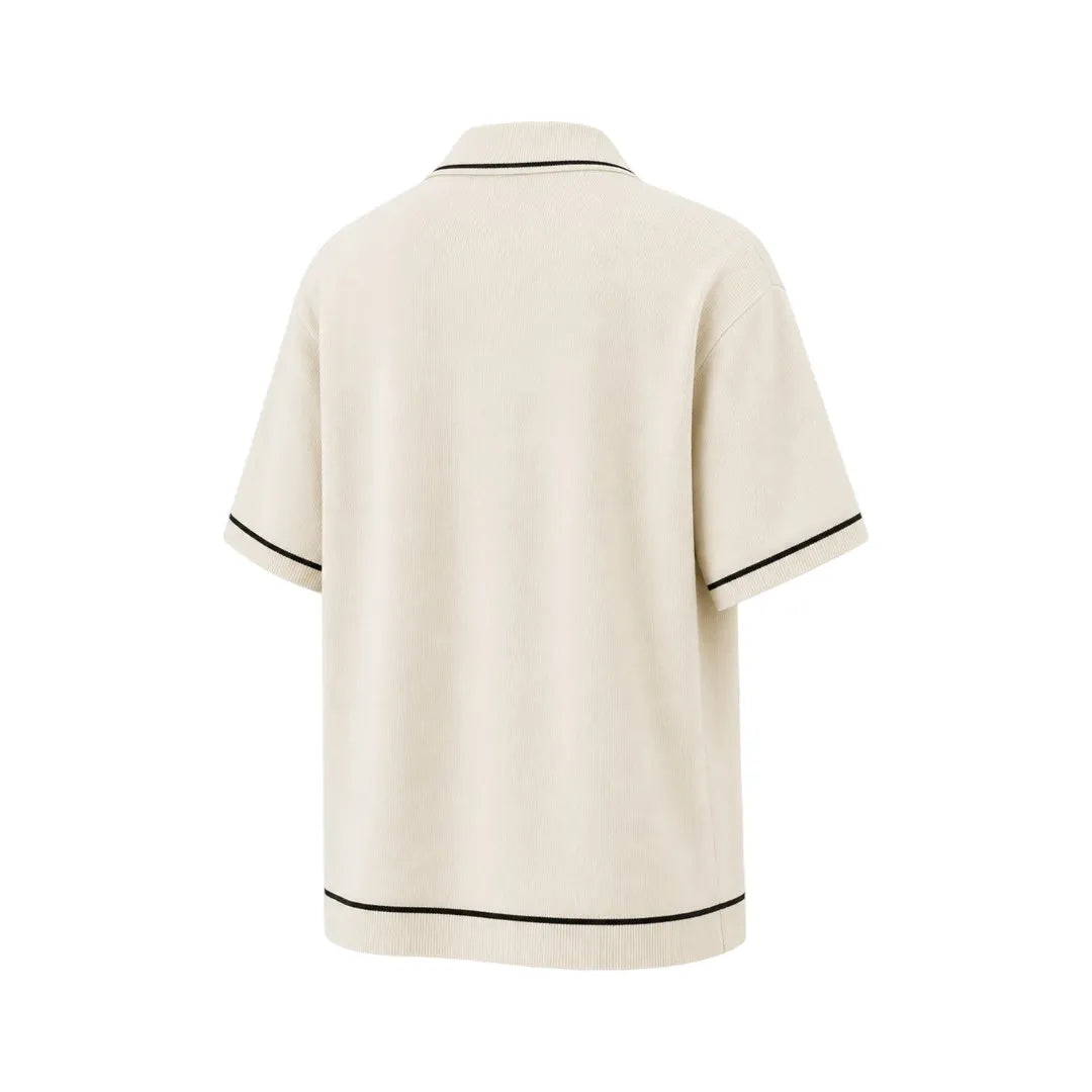 Gift Expression Inc Stylish Ribbed Casual Shirt with Pocket Medium